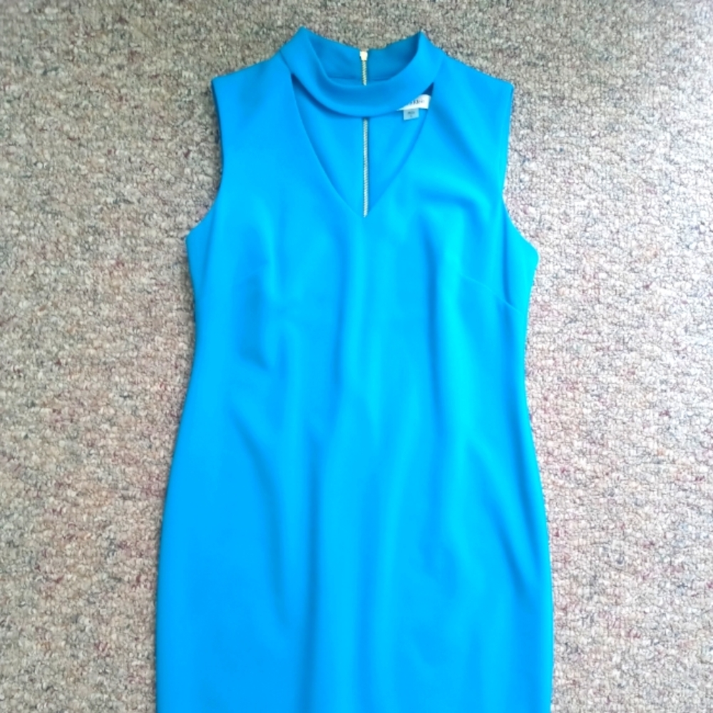 Beautiful Calvin Klein Blue Midi Dress